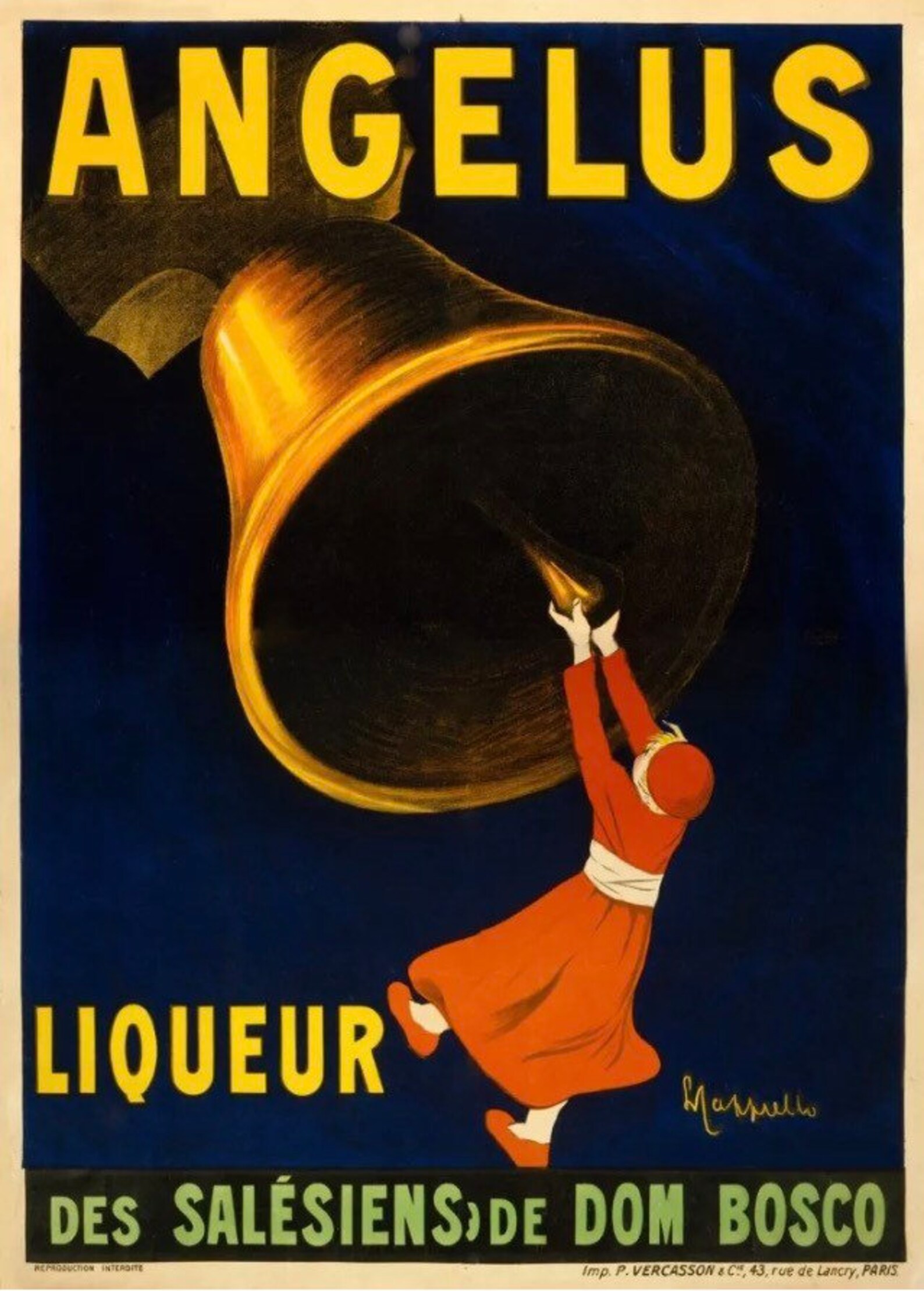 Angelus Liqueur, 1907