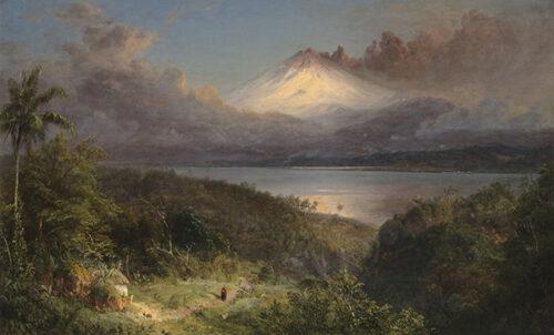View of Cotopaxi 1867