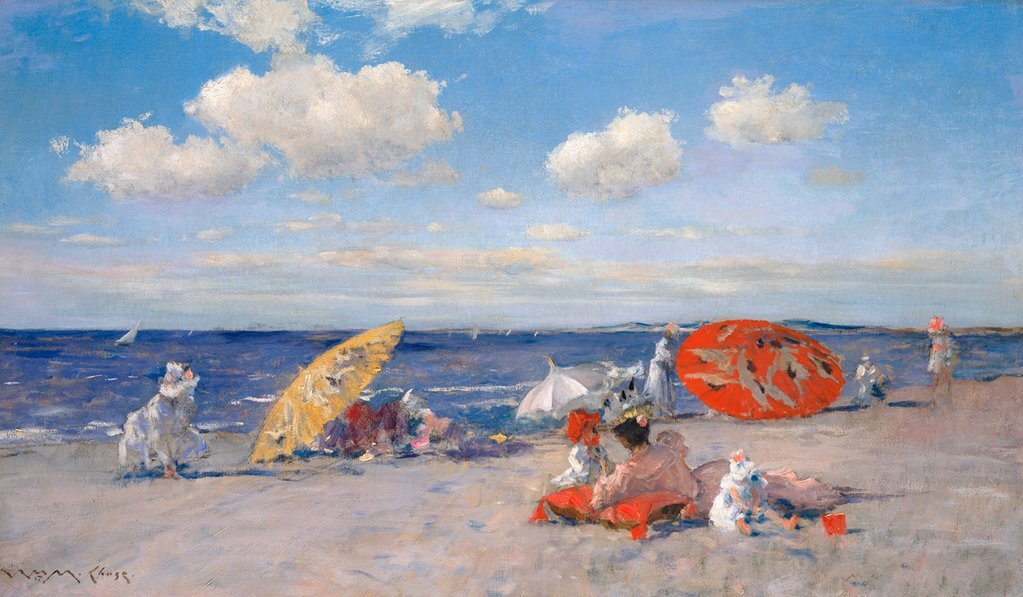 At the Seaside, c. 1892