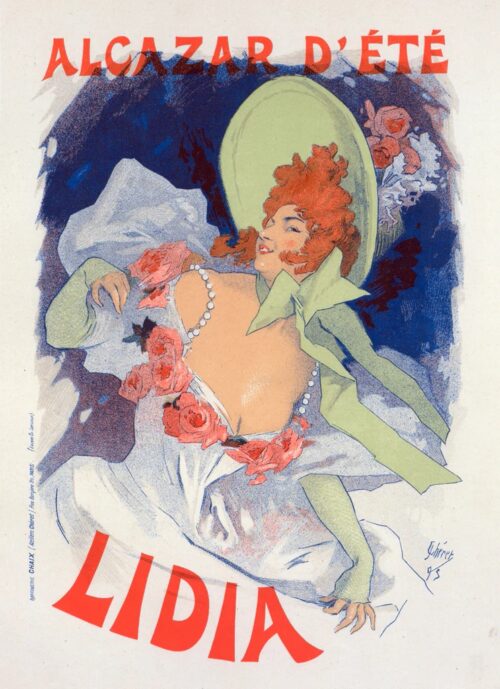Affiche Pour lAlcazar dEte Lidia