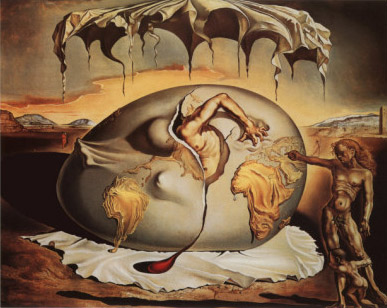 Geopoliticus Child Watching the Birth of the New Man, 1943