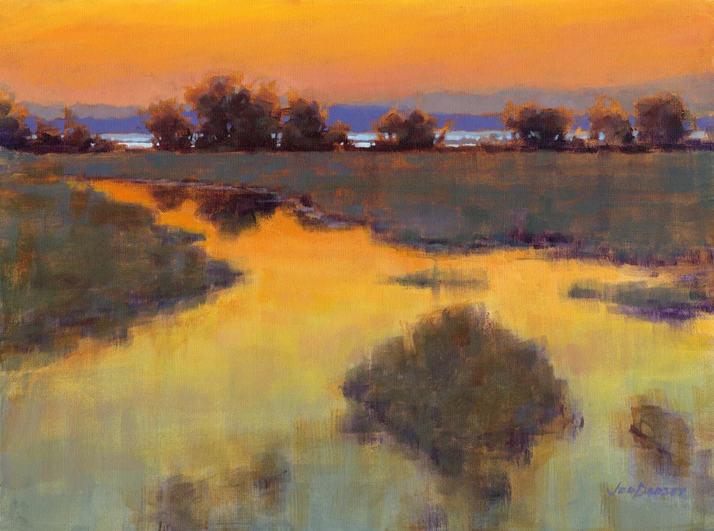 When the Sun Paints the Sky