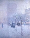 Late Afternoon New York Winter 1900 1 Just Wall Decor Late Afternoon New York Winter 1900