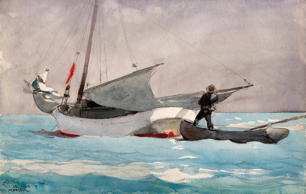 Stowing Sail, 1903