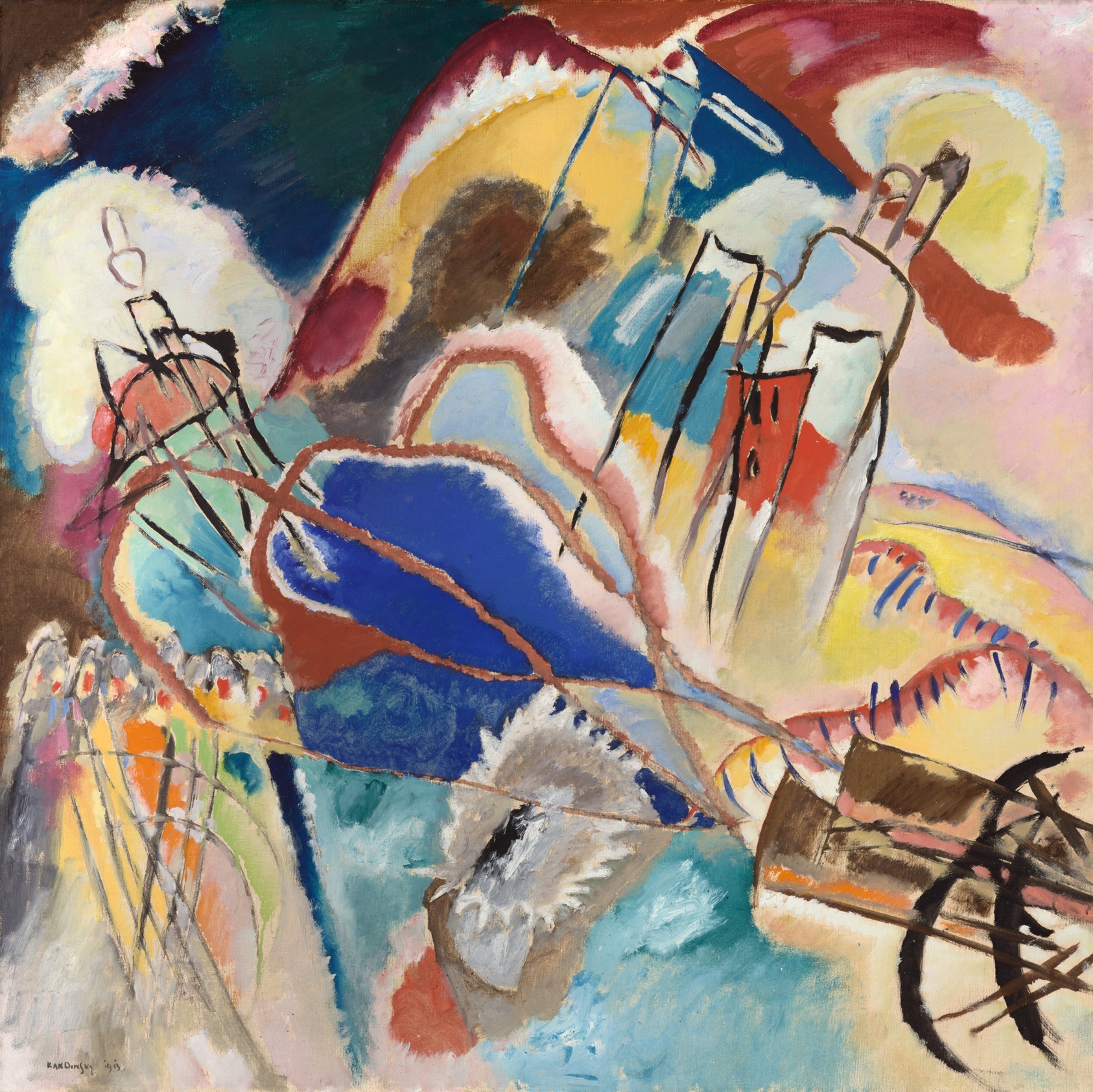 Improvisation 30 (Cannons), 1913