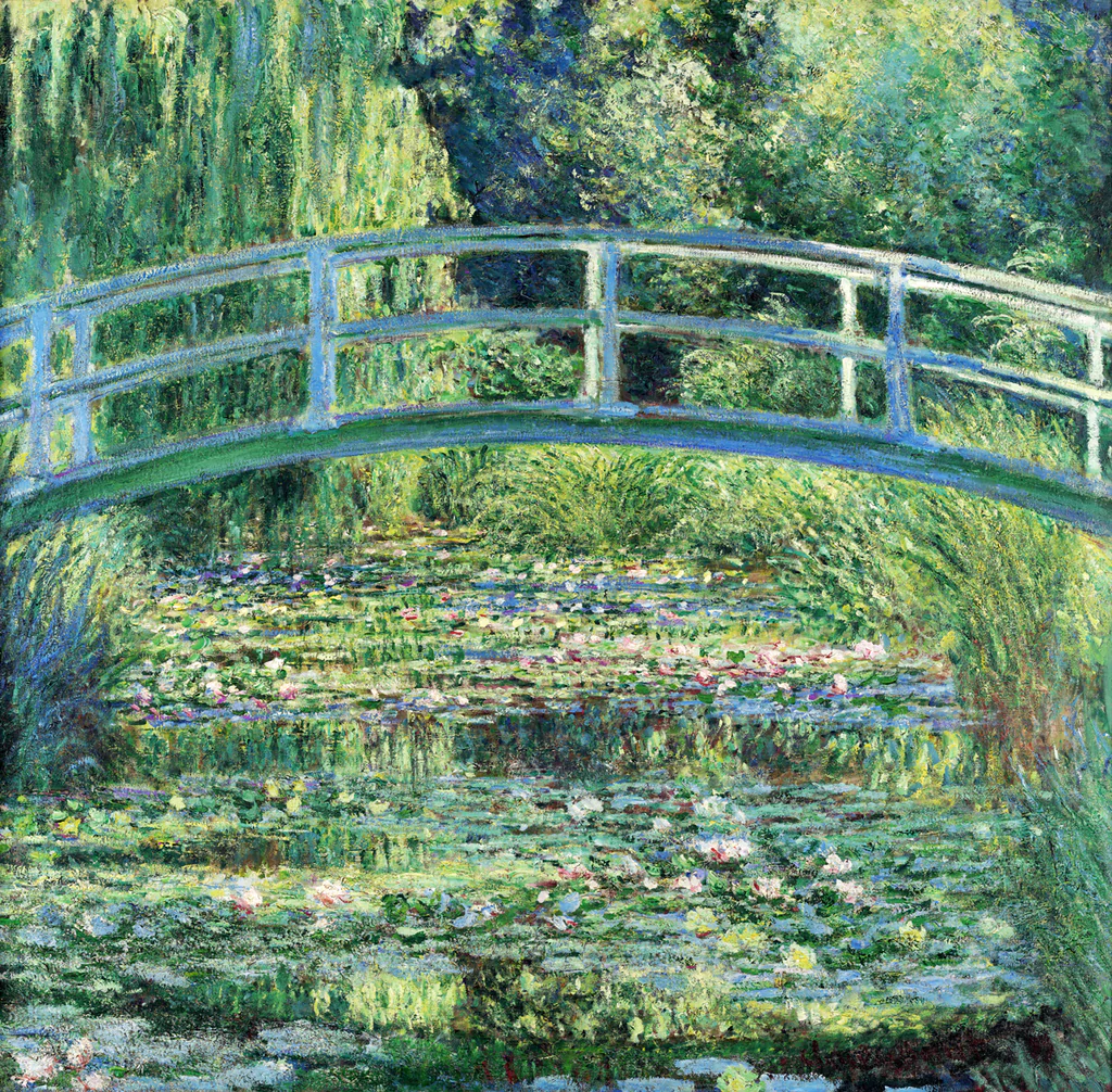 The Water Lily Pond and Bridge