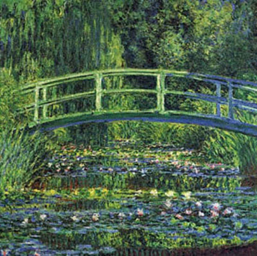 Water Lily Pond, 1899 (blue)