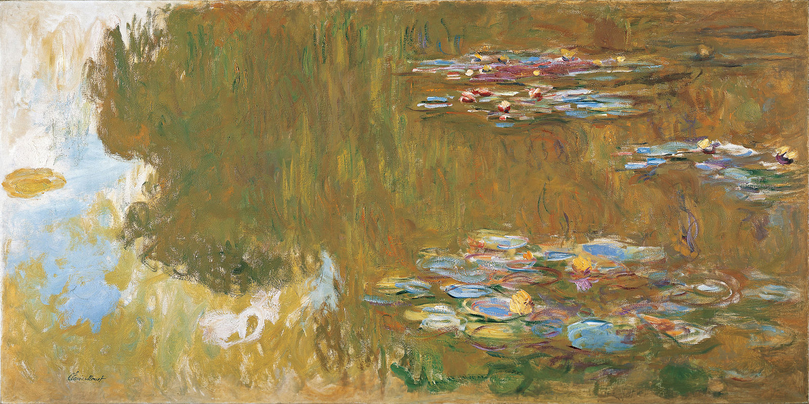 The Water Lily Pond, c. 1917-19