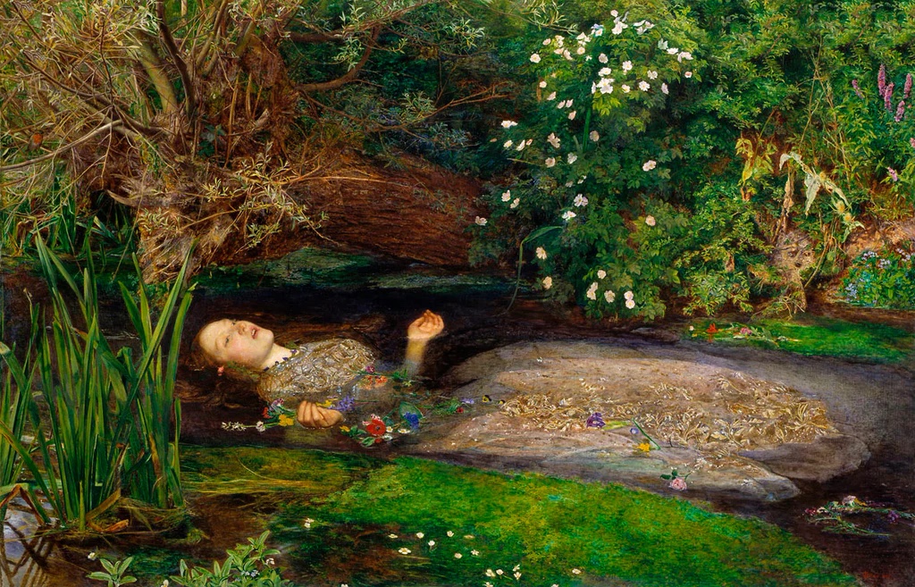 Ophelia, ca. 1851