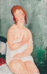 Young Woman In a Shirt 1918