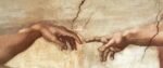 The Creation of Adam detail 1 Just Wall Decor The Creation of Adam detail
