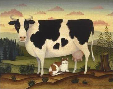 Cow and Cat