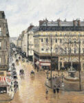 Rue Saint Honore in the Afternoon Effect of Rain 1897