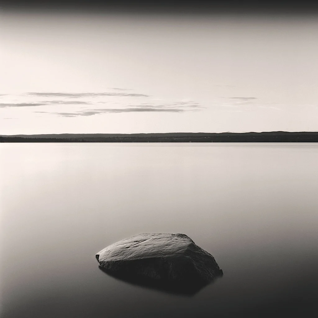 Solo Floating on Ottawa River, Study #3