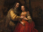 Portrait of a Couple as Figures from the Old Testement Known as The Jewish Bride c  Just Wall Decor Portrait of a Couple as Figures from the Old Testement Known as The Jewish Bride c 1665 1669