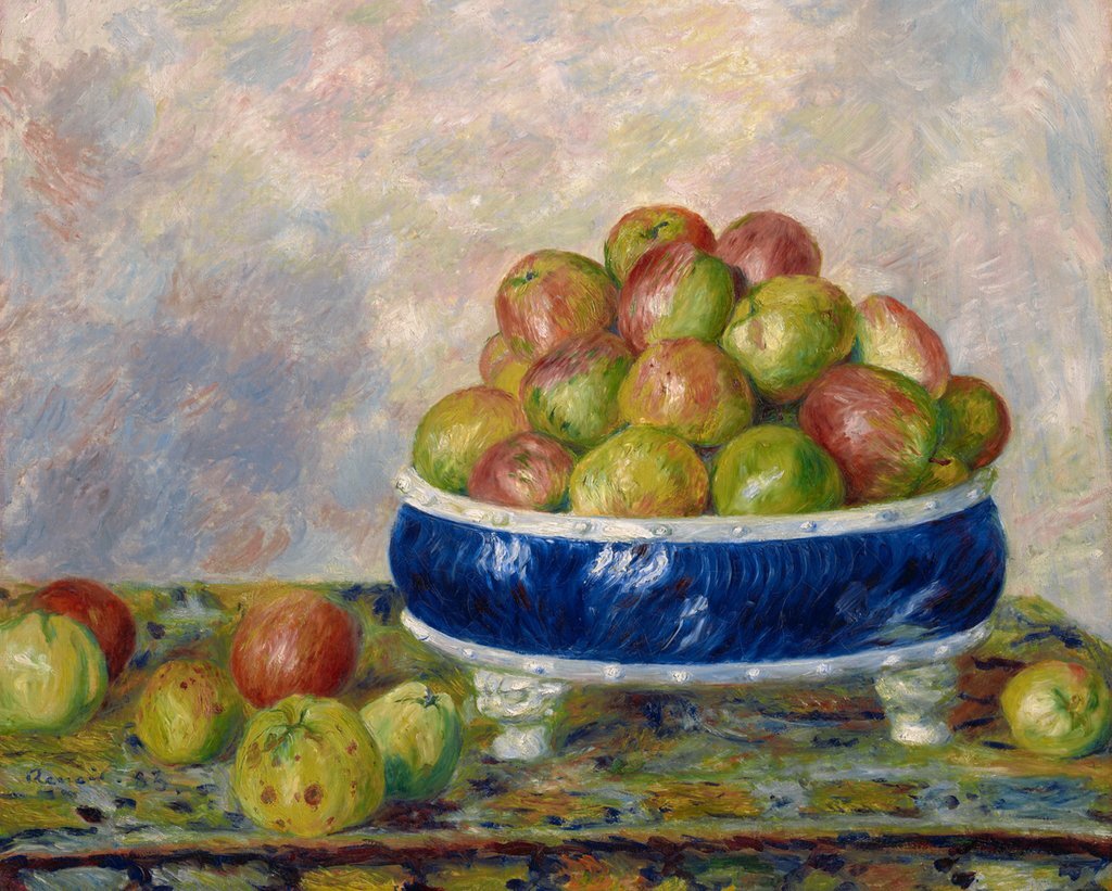 Apples In a Dish, 1883