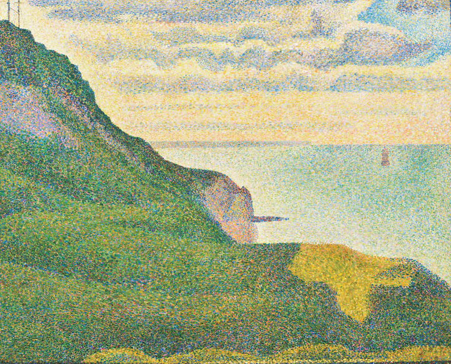 Seascape At Port-en-Bessin, Normandy, 1888