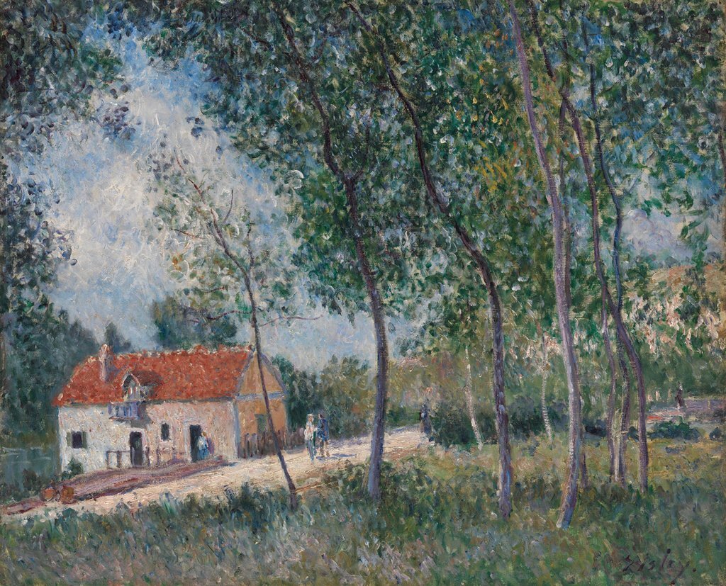 The Road from Moret to Saint-Mammes, 1883-85