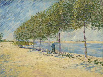 Road Along the Seine Near Asnieres, 1887