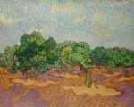Olive Trees 1889 1  Just Wall Decor Olive Trees 1889
