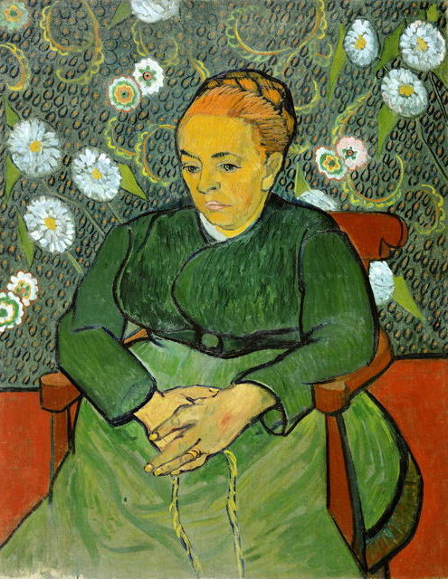 La Berceuse (Portrait of Madame Roulin), 1888-1889