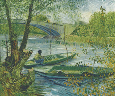 A Fisherman In His Boat