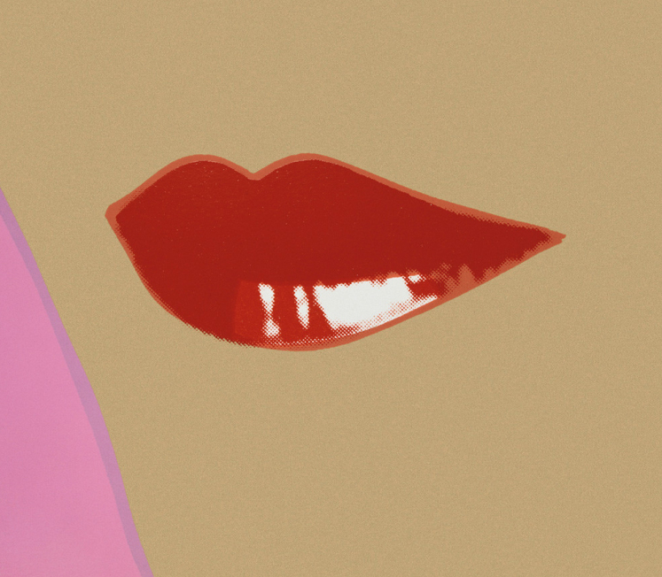 1 Page from Lips Book, c. 1975