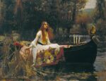The Lady of Shalott 1888 1 Just Wall Decor The Lady of Shalott 1888