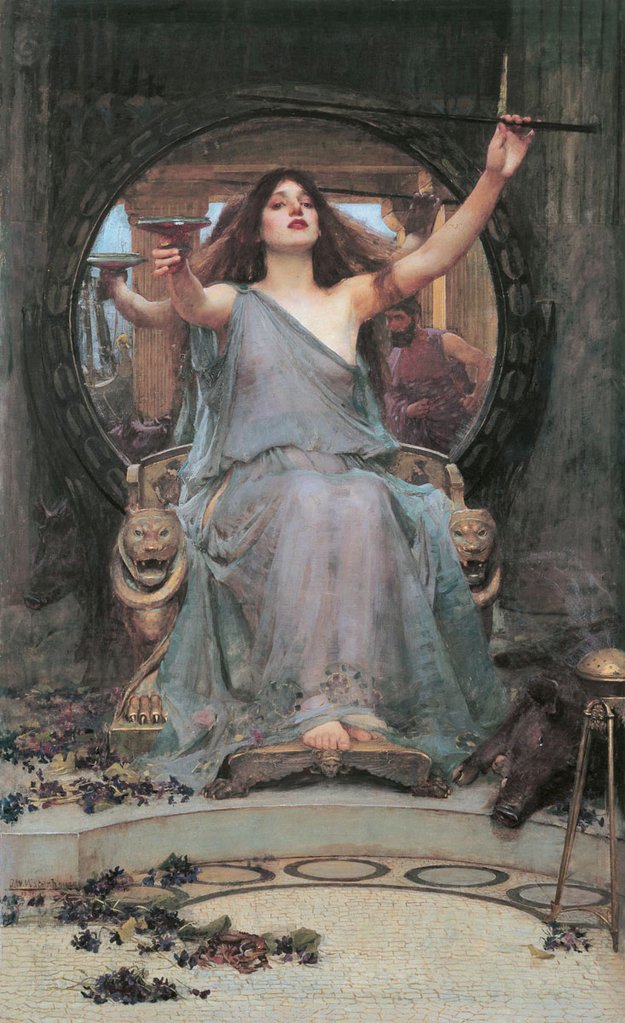 Circe Offering the Cup To Odysseus