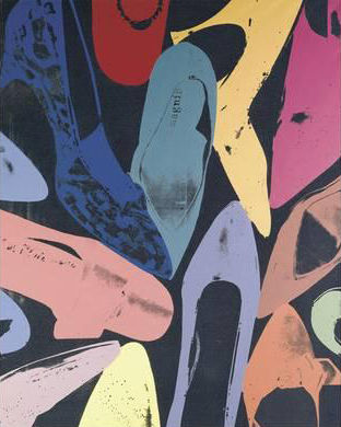 Diamond Dust Shoes, 1980 (Lilac, Blue, Green)