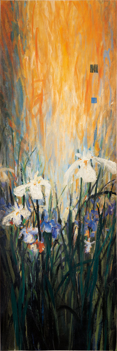 Golden Winged Garden I