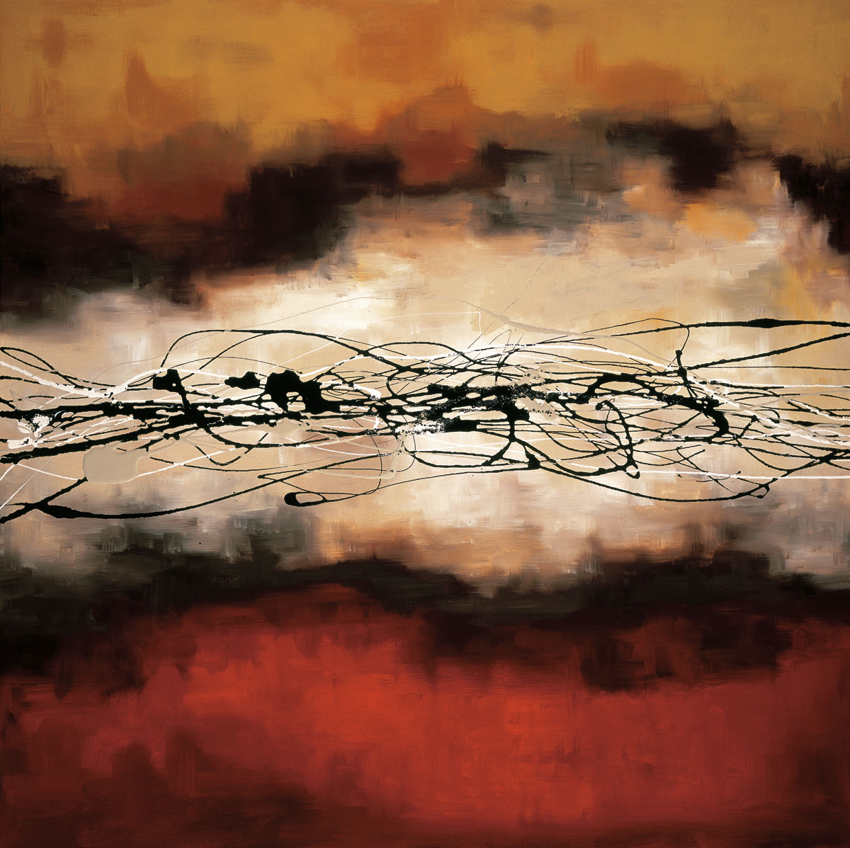 Harmony In Red and Ochre