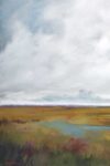 Sunset Over the Marsh I left panel
