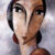 Visage Sur Gris 1  Just Wall Decor Visage Sur Gris