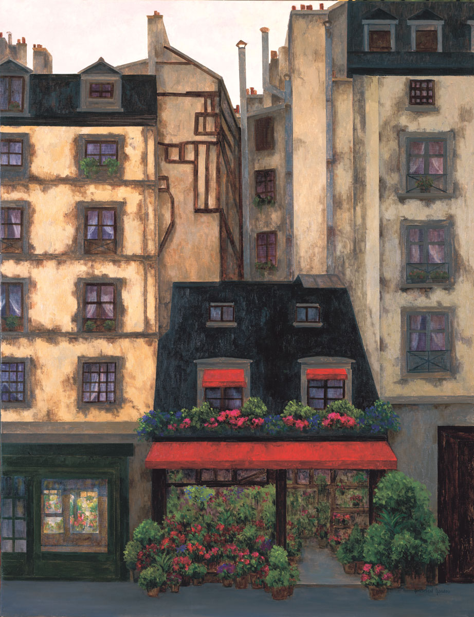 Flowers On the Boulevard I