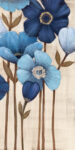 Fleurs Bleues I