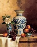 Blue  White Oriental Still
