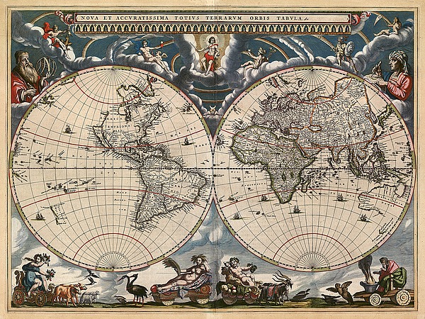 Nova et Accuratissima Totius Terrarum Orbis Tabula