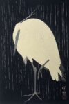 Egret in the Rain 1925 1936