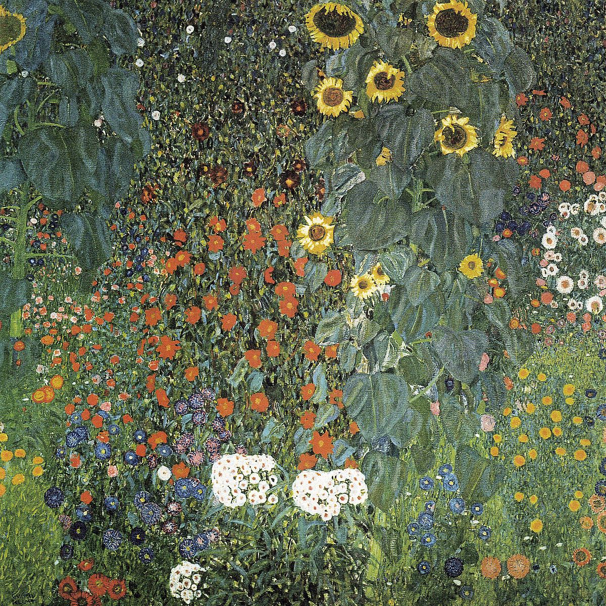 Farm Garden with Sunflowers, 1906