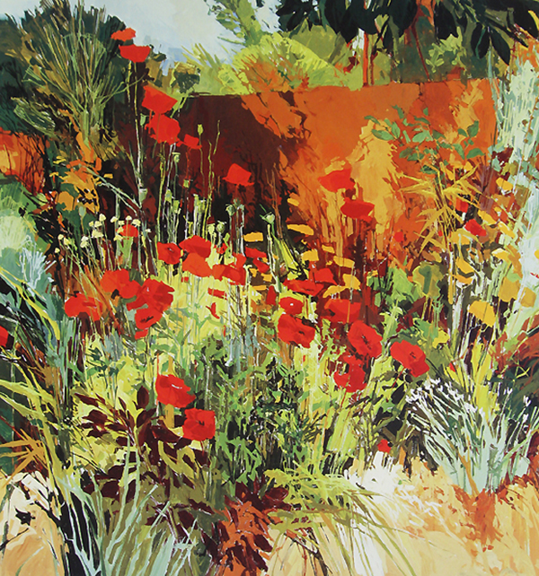 West Drive Poppies with Achillea II