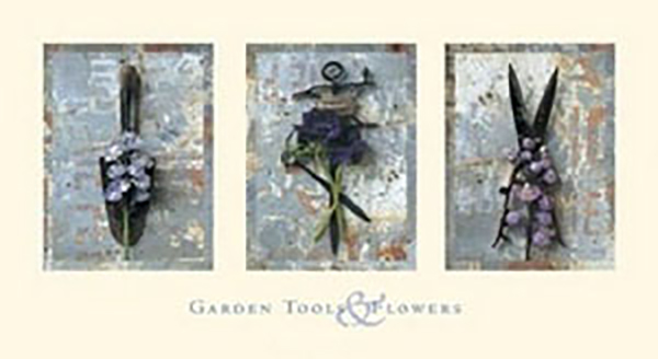Garden Tools and Flowers