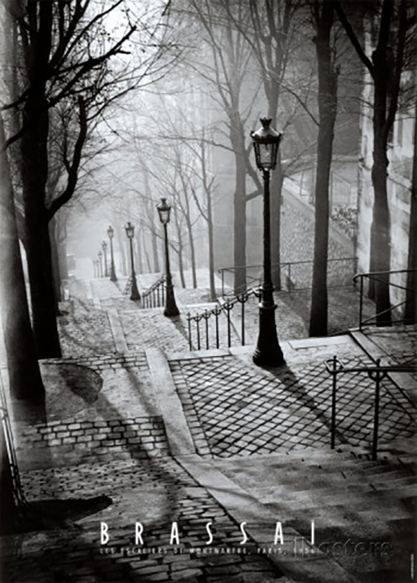 Les Escaliers de Montmartre Paris 1936