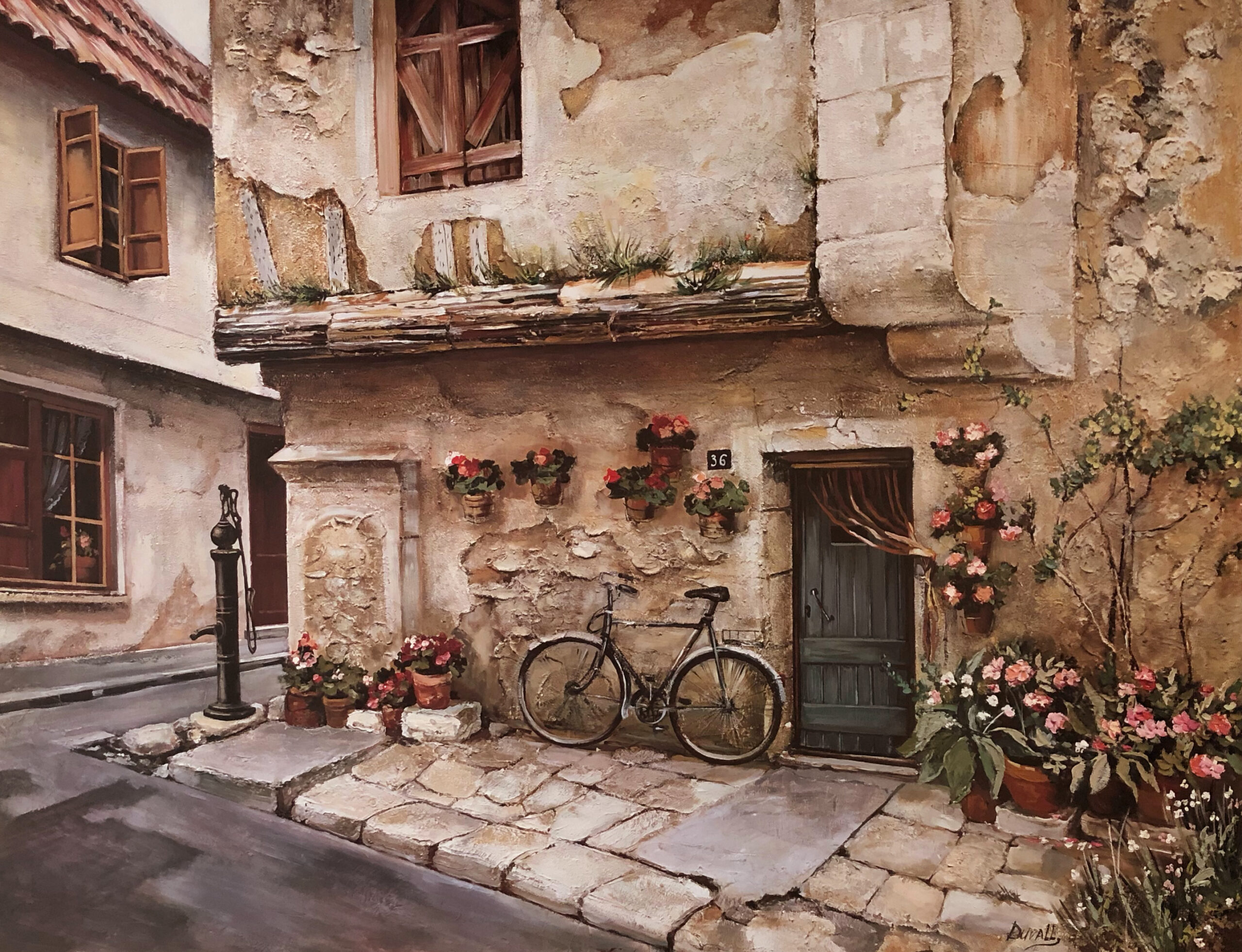 Passageway in Provence 1 Just Wall Decor Passageway in Provence