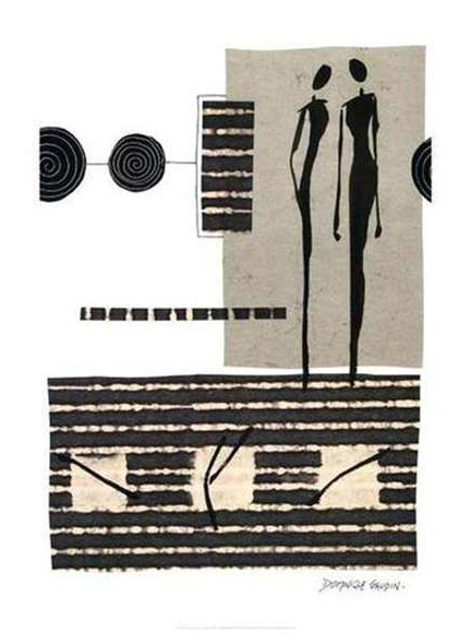 Figurative Abstract II 1 Just Wall Decor Figurative Abstract II