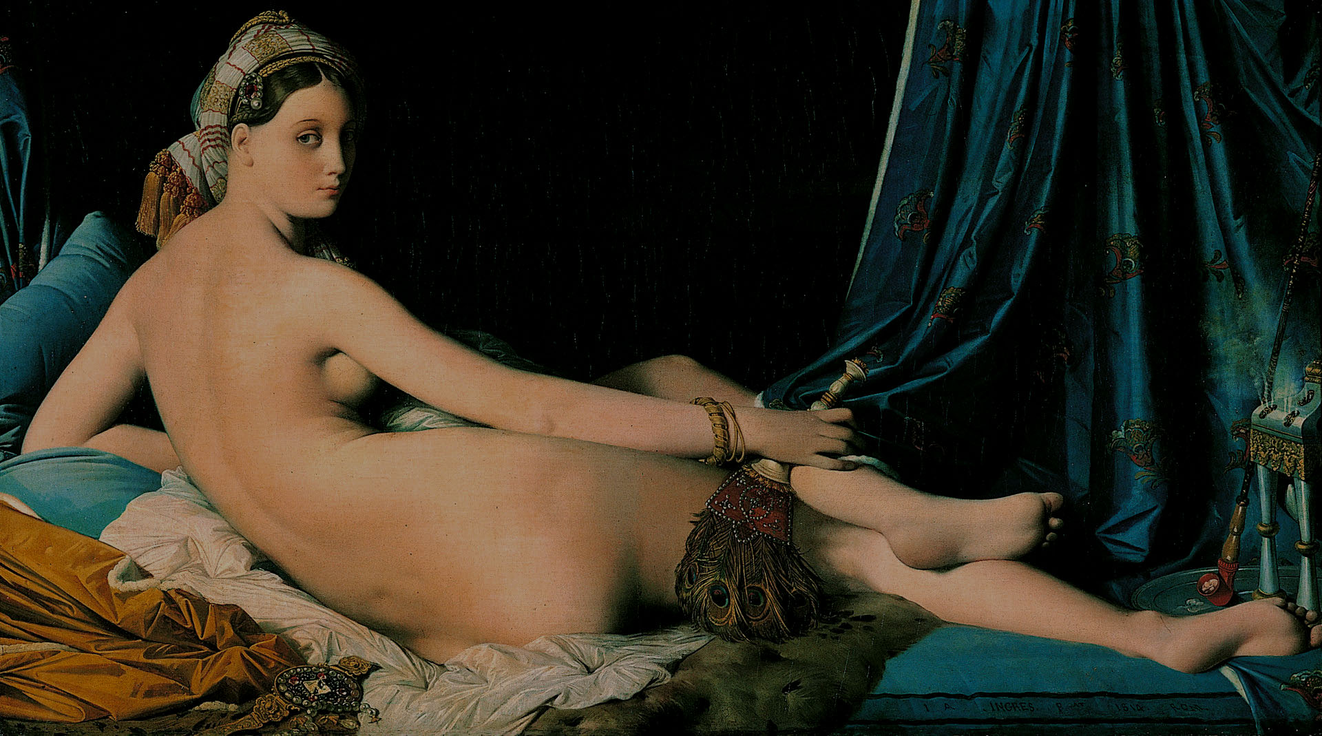 La Grande Odalisque 1814 1 Just Wall Decor La Grande Odalisque 1814