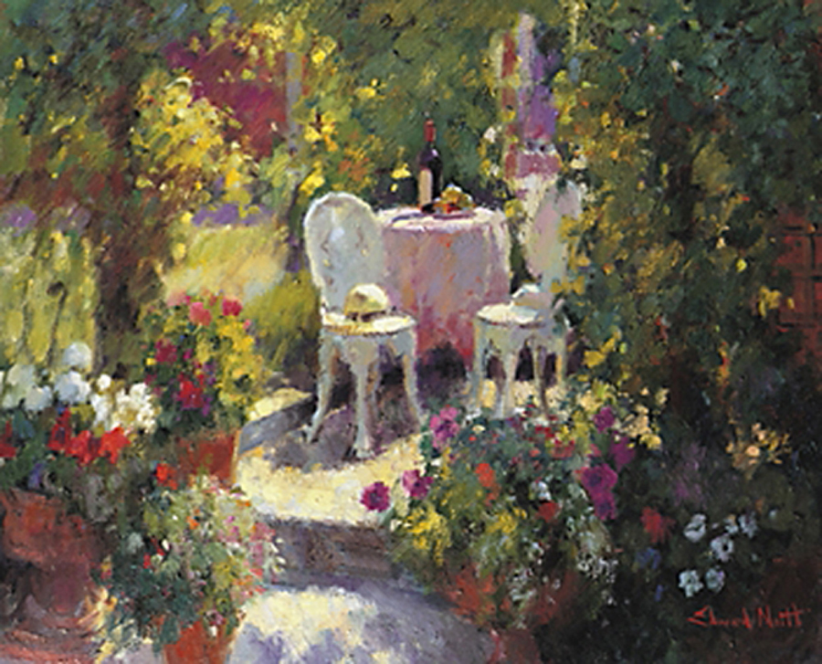 Garden Lunch 1 Just Wall Decor Garden Lunch