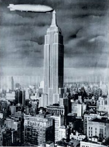 Graf Zeppelin Empire State Building 1931