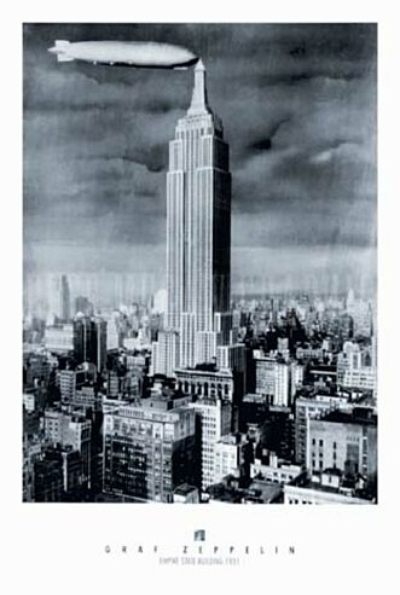Graf Zeppelin Empire State Building 1931