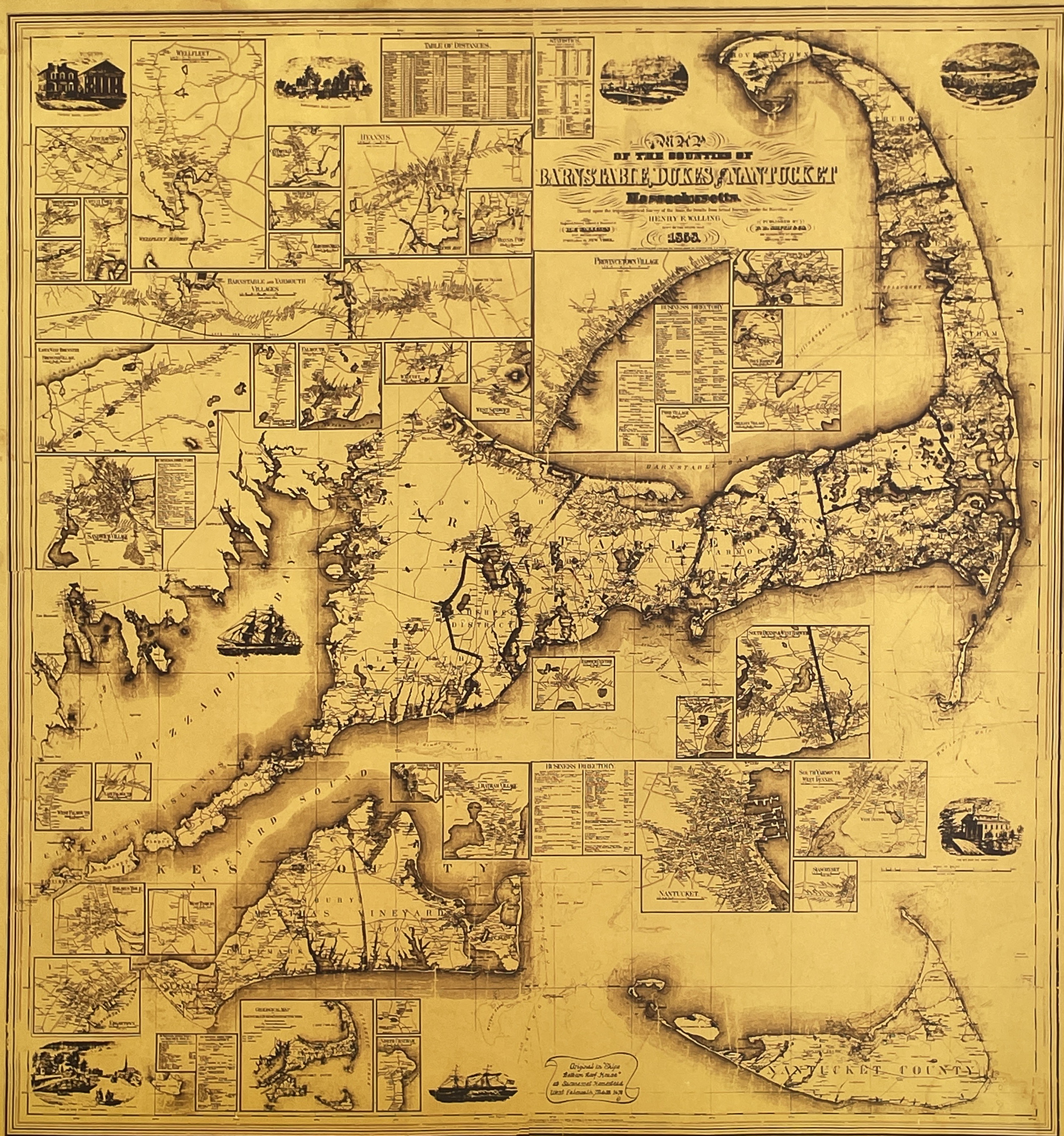 Historic Cape Cod 1858 1 Just Wall Decor Historic Cape Cod 1858